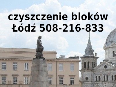 czyszczenie bloków Łódź