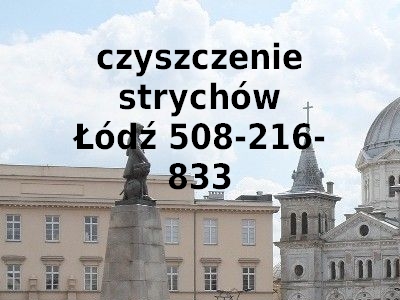 czyszczenie strychów Łódź