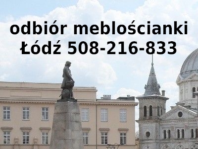 odbiór meblościanki Łódź