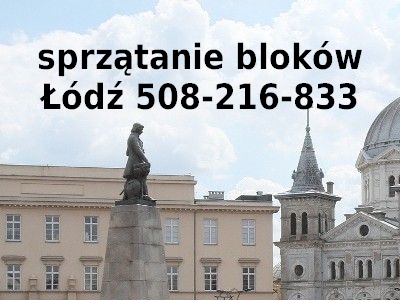 sprzątanie bloków Łódź